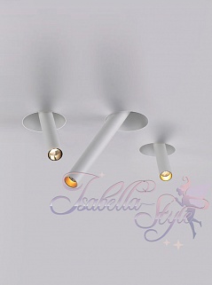  -  RAY 8W. white/gold Isabella-style